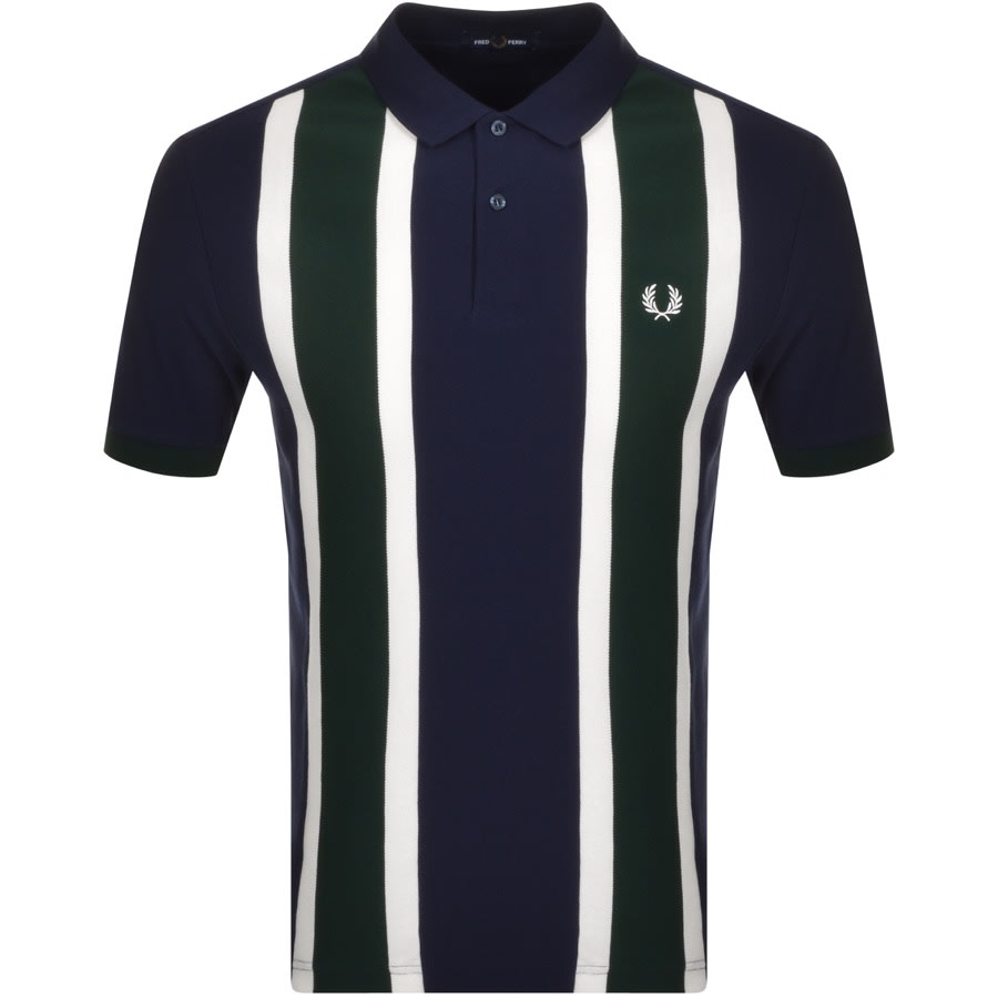 Alternative Image for ProductFred Perry Short Sleeve Polo T Shirt Blue1
